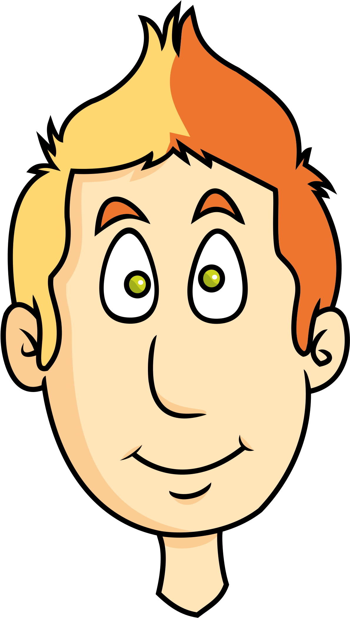This Free Icons Png Design Of Smiling Teen Face (2400x2400), Png Download