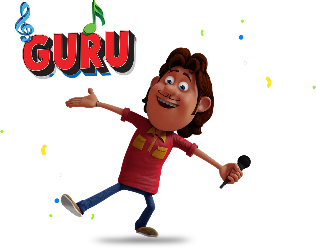 'chhota Packet, Bada Dhamaaka', Guru Is The Musical - Cartoon Guru Aur Bhole (1019x803), Png Download