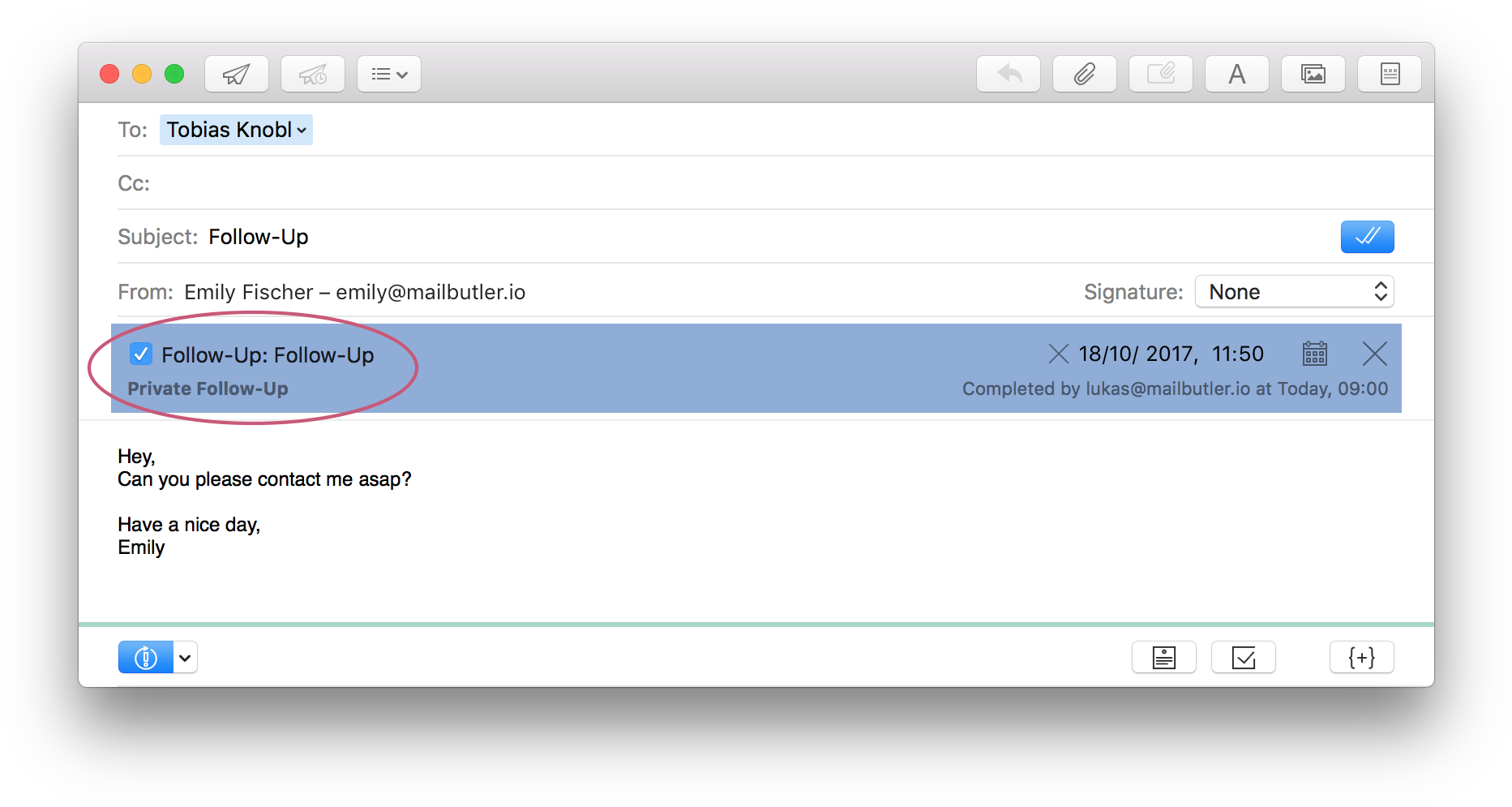 Download Mailbutler's Followup Reminder Activation Box File System