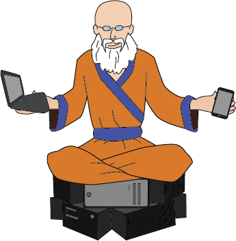 The Digital Guru - Digital Guru (345x351), Png Download