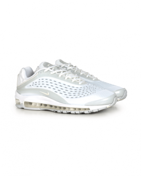 Nike Air Max Deluxe White/white - Mens Nike Air Max Deluxe (578x578), Png Download