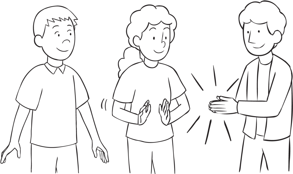 Clap Pass - Clapping (1024x768), Png Download