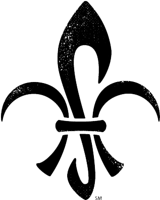 Fleur De Lis - Louisville Tourism (374x450), Png Download