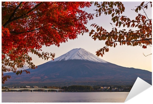 Go To Image - Poster: Seanpavonephoto's Mt. Fuji With Fall Colors (400x400), Png Download
