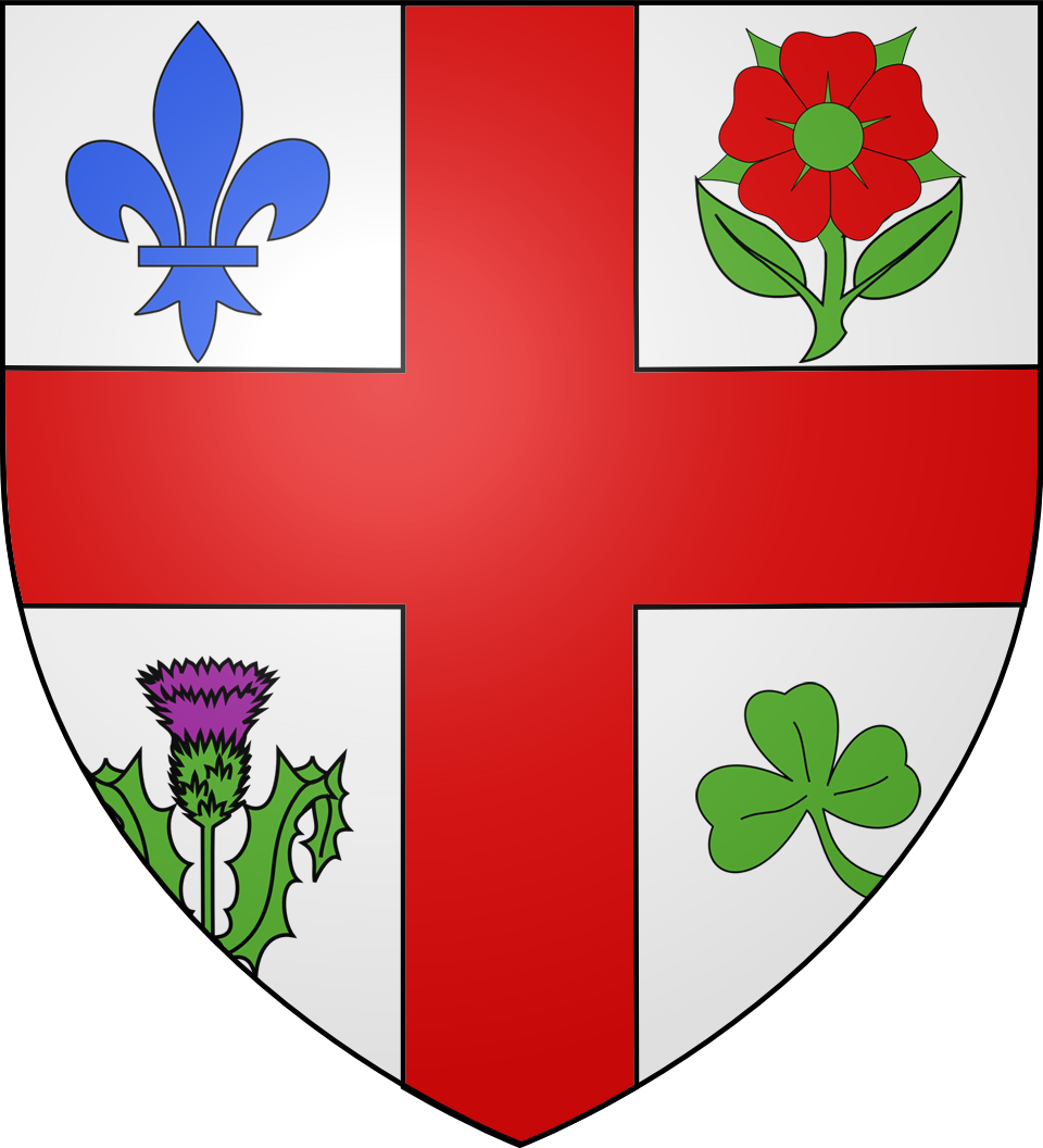 Blason Ville Ca Montreal - Montreal Quebec (960x1056), Png Download