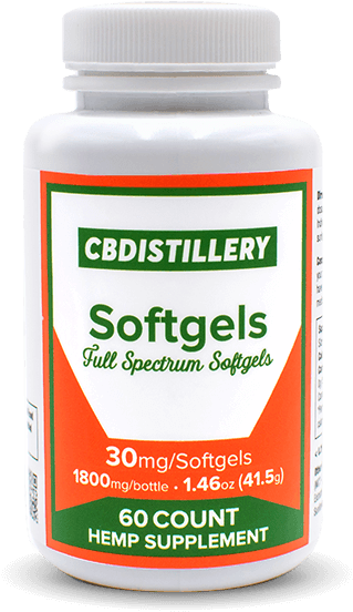 30mg Full Spectrum Cbd Infused Softgels 30 Count (750x750), Png Download