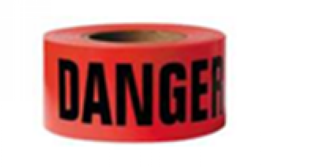 Ehsguru Dang-1 Red Danger Barricade Tape, 3" X 1000' (1000x1000), Png Download
