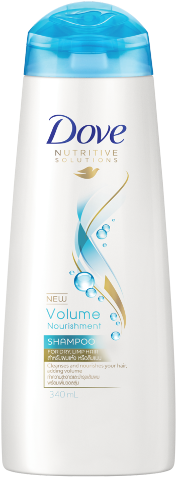Dove Volume Nourishment Shampoo (984x985), Png Download