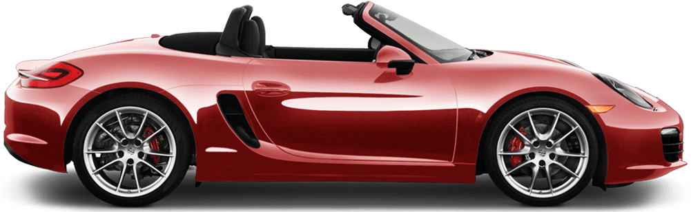 Car Features - Convertible Pink Car Png (1000x423), Png Download