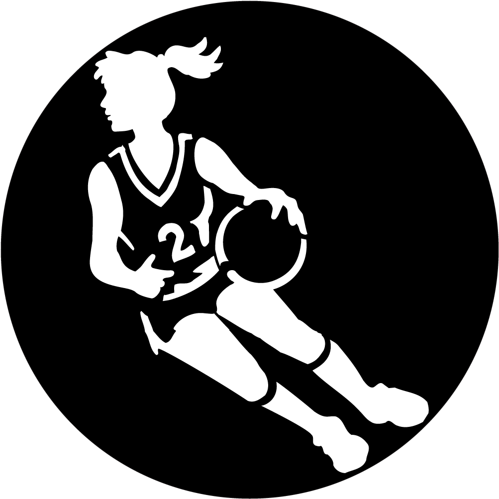 Apollo Woman Basketball Steel Gobo Ms-4023 (1200x1200), Png Download