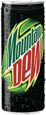 Mountain Dew Softdrink - Dew Drink (500x404), Png Download