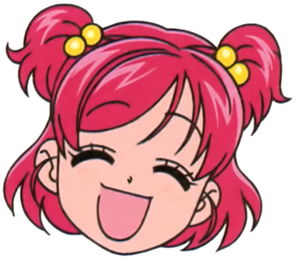 Pretty Cure 5 Gogo Nozomi Face - Cartoon (422x368), Png Download