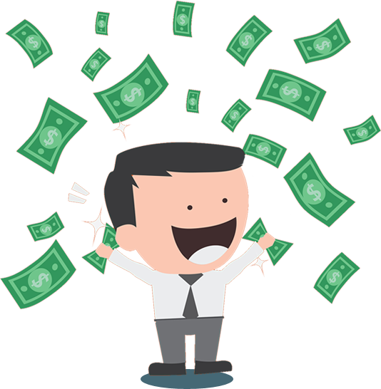 Make An Extra $450 Doing Simple Tasks And Shopping - Throwing Money Png (534x546), Png Download