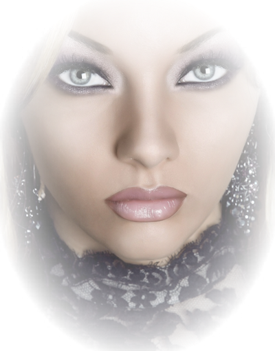 Beautiful Colorful Pictures And Gifs - Woman Hypnotic Eyes (400x509), Png Download