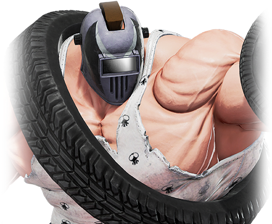 Abigail Costume - Street Fighter Abigail Battle (545x480), Png Download