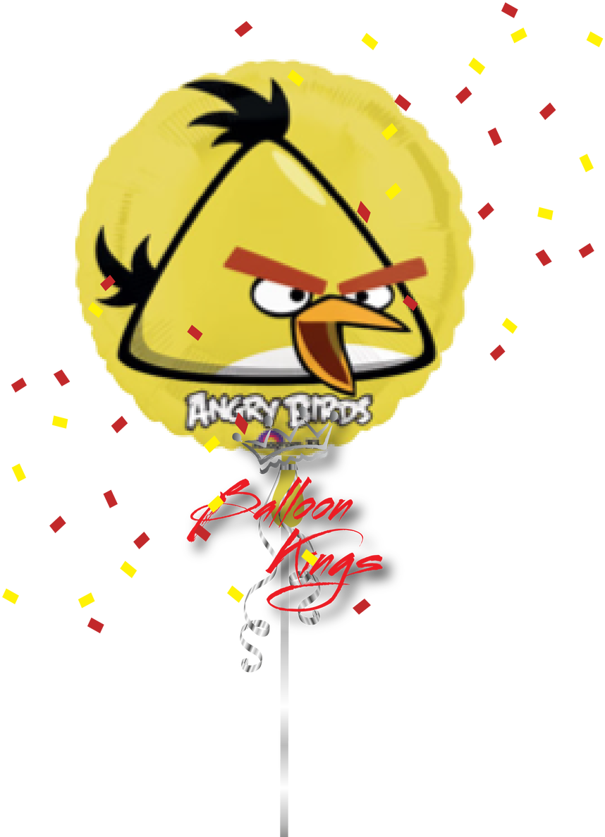 Angry Birds Yellow - Yellow Angry Bird (1071x1280), Png Download