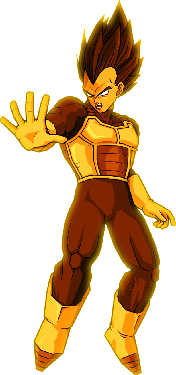 Vegeta False Ssj By Db Own Universe Arts-d3kiptr - Dragon Ball Z Budokai Tenkaichi (614x1302), Png Download
