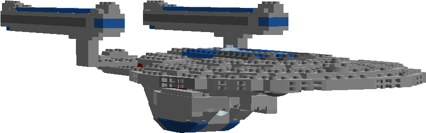 Uss Enterprise Ncc 1701 K - Assault Rifle (1280x871), Png Download