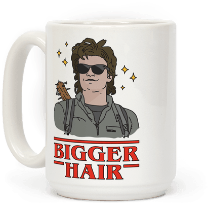 Bigger Hair Coffee Mug - Babysitter Of The Year (484x484), Png Download