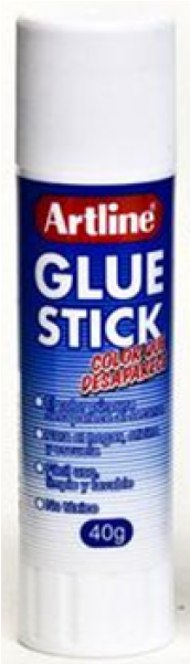 Glue Stick Artline 8g Washable Disappearing Purple (600x600), Png Download