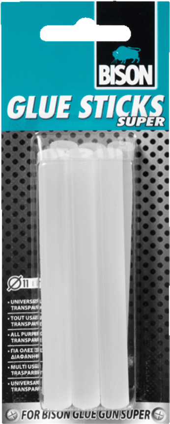 Glue Stick Super Transparent - Bison Glue Glue Sticks Hobby Transparent (600x1280), Png Download