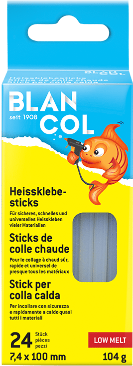 Martec Handels Ag Blancol Heissklebesticks Low Melt - Blancol Heissklebesticks (600x850), Png Download
