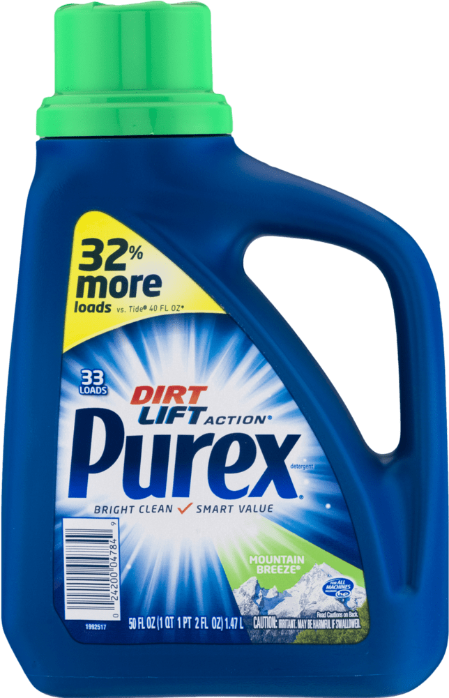 There Are New Purex Coupons This Week That Go Perfectly - Purex Laundry Detergent 50 Oz (1000x1000), Png Download