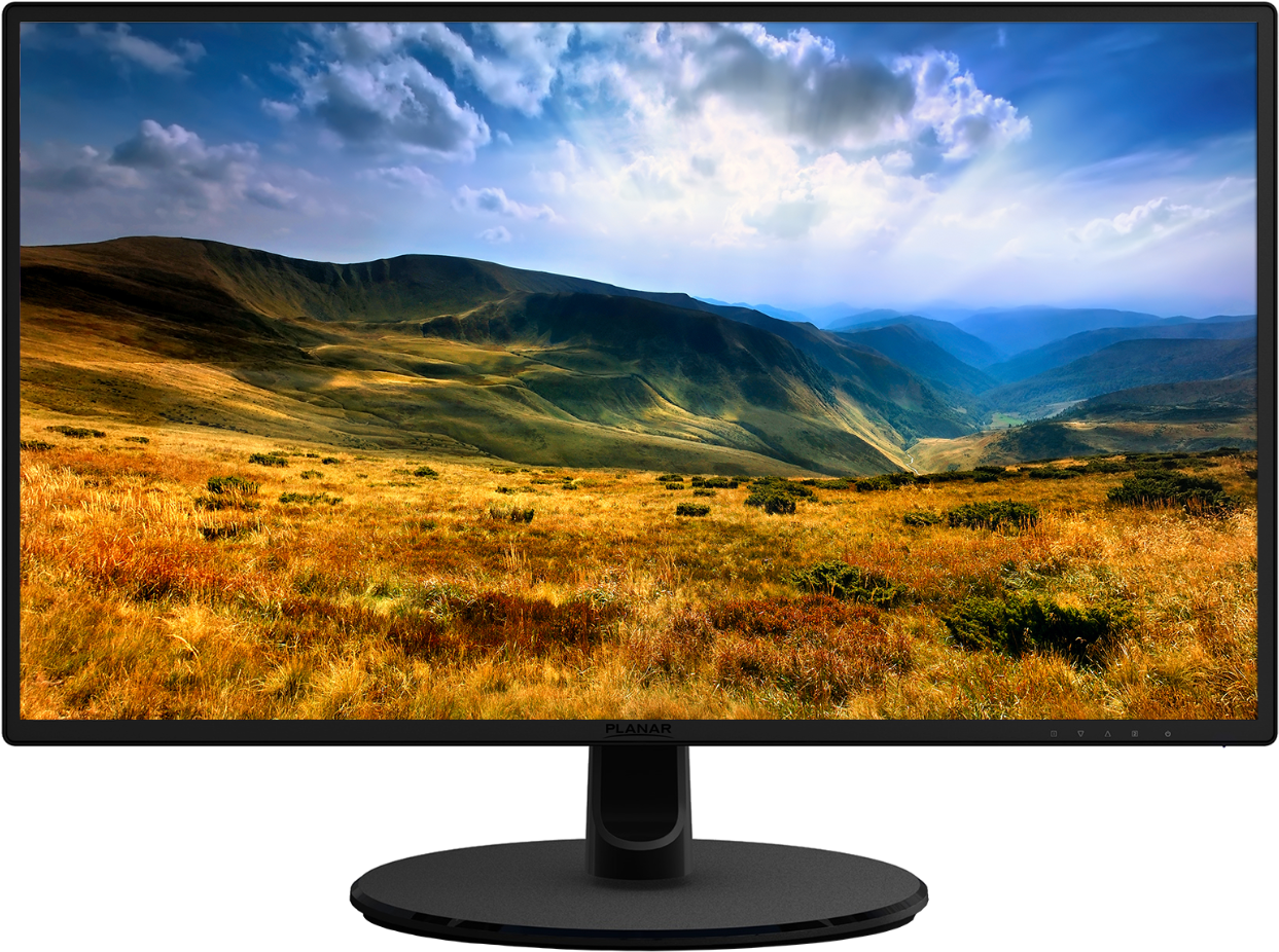 Product Images - Planar Pln2770w - 27" Ips Led Monitor - Fullhd (1549x1080), Png Download