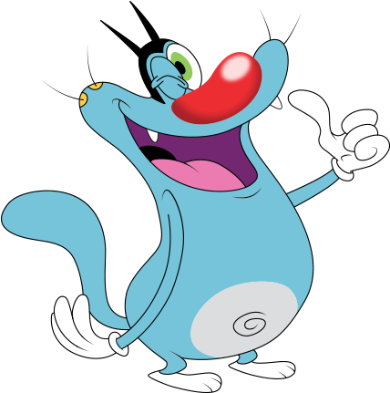 Oggy And The Cockroaches - Ogie And The Cockroaches Characters (510x490), Png Download