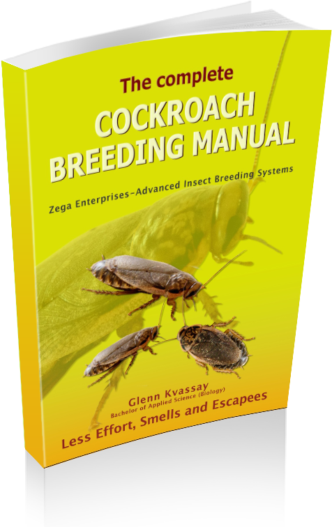 Breeding Cockroaches With Less Effort Smells And Escapees - Complete Cockroach Breeding Manual By Mr Glenn Kvassay (600x777), Png Download