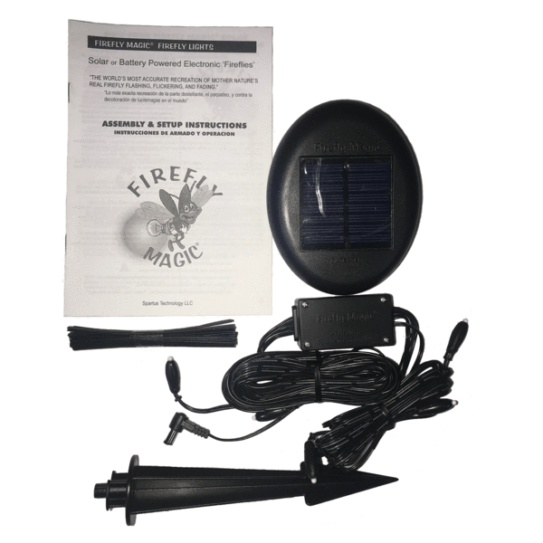 Kit, Fms 07s1wk, Solar Powered, 7 White Led's, Plug - Sparky The Firefly Bag, Adult Unisex, Natural (600x600), Png Download
