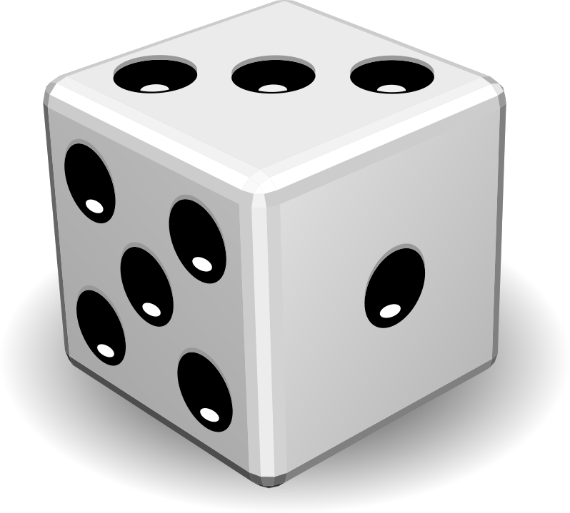 Dice 5, 3, - Cube Real Life Objects (798x719), Png Download