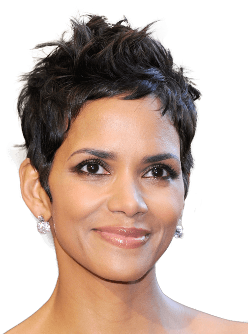 Halle Berry - Halle Berry Oscar 2011 (720x684), Png Download