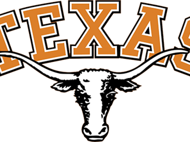 Texas Longhorns Plastic Stickers (640x480), Png Download