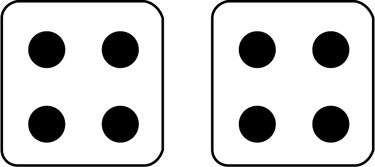 Dice Clipart Transparent Background - Clip Art Dice 4 (738x330), Png Download