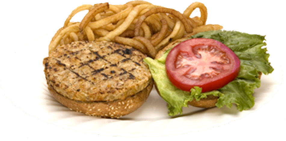 Burger Curly Fries - French Fries (951x469), Png Download