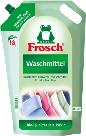 Detergent - Frosch Waschmittel (344x533), Png Download