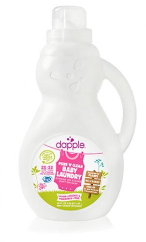 Dapple Baby Laundry Detergent - Fragrance Free - 50 (500x500), Png Download