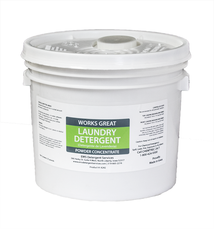 Laundry Detergent - Powder Concentrate - Plastic (703x753), Png Download