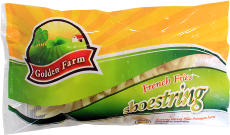 Golden Farm French Fries Shoestring 500 Gr - Golden Farm Shoestring 500 Gr (500x500), Png Download