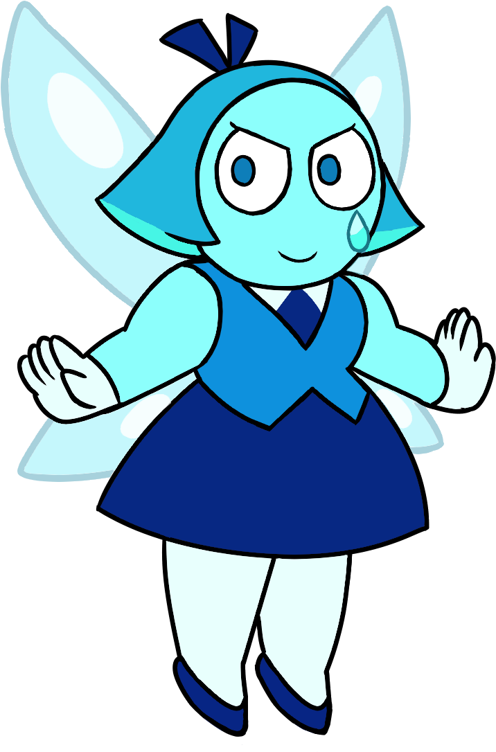 Aquamarine Desing - Steven Universe (1000x1200), Png Download