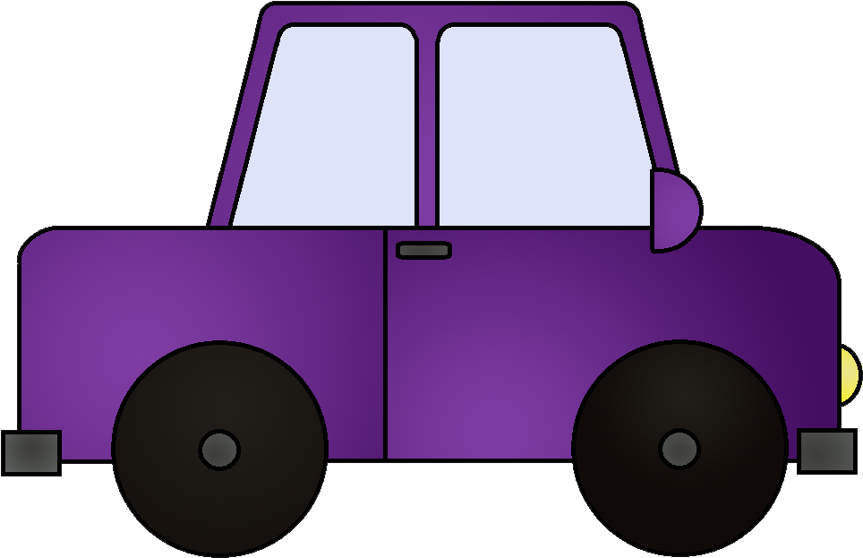 Showing Post & Media For Cartoon Police Car Transparent - Transparent Background Purple Car Clip Art (991x652), Png Download