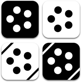 Player Movement Is Constrained To Opposite Colors Of - Dice Game (360x490), Png Download