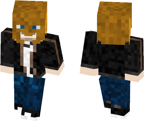 Install Hawkman Skin Instruction - Lil Uzi Minecraft Skin (584x497), Png Download