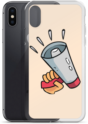 Cheerleading Megaphone Iphone Case - Case Ideas Iphone (500x500), Png Download