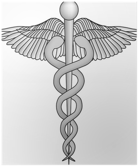 Caduceus Medical Symbol (400x400), Png Download