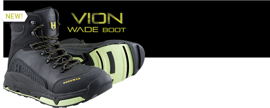 Guide Level Design With Waterproof Nubuck Leather And - Hodgman Vion H-lock Wade Boot Stud 12 (891x384), Png Download