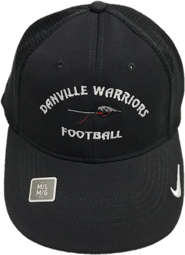 Danville Warriors Nike Football Cap - Danville (905x894), Png Download