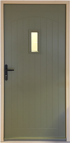 Timber Entrance Door Cambridgeshire - Home Door (720x480), Png Download