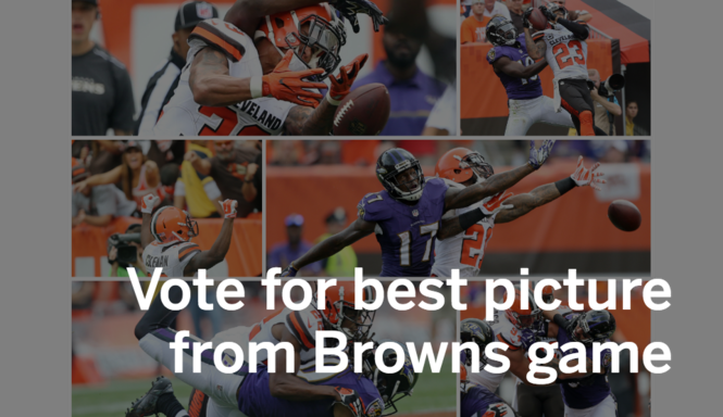 What Was Your Favorite Picture From The Browns-ravens (665x384), Png Download